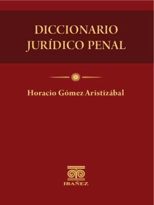 cover image of Diccionario jurídico penal